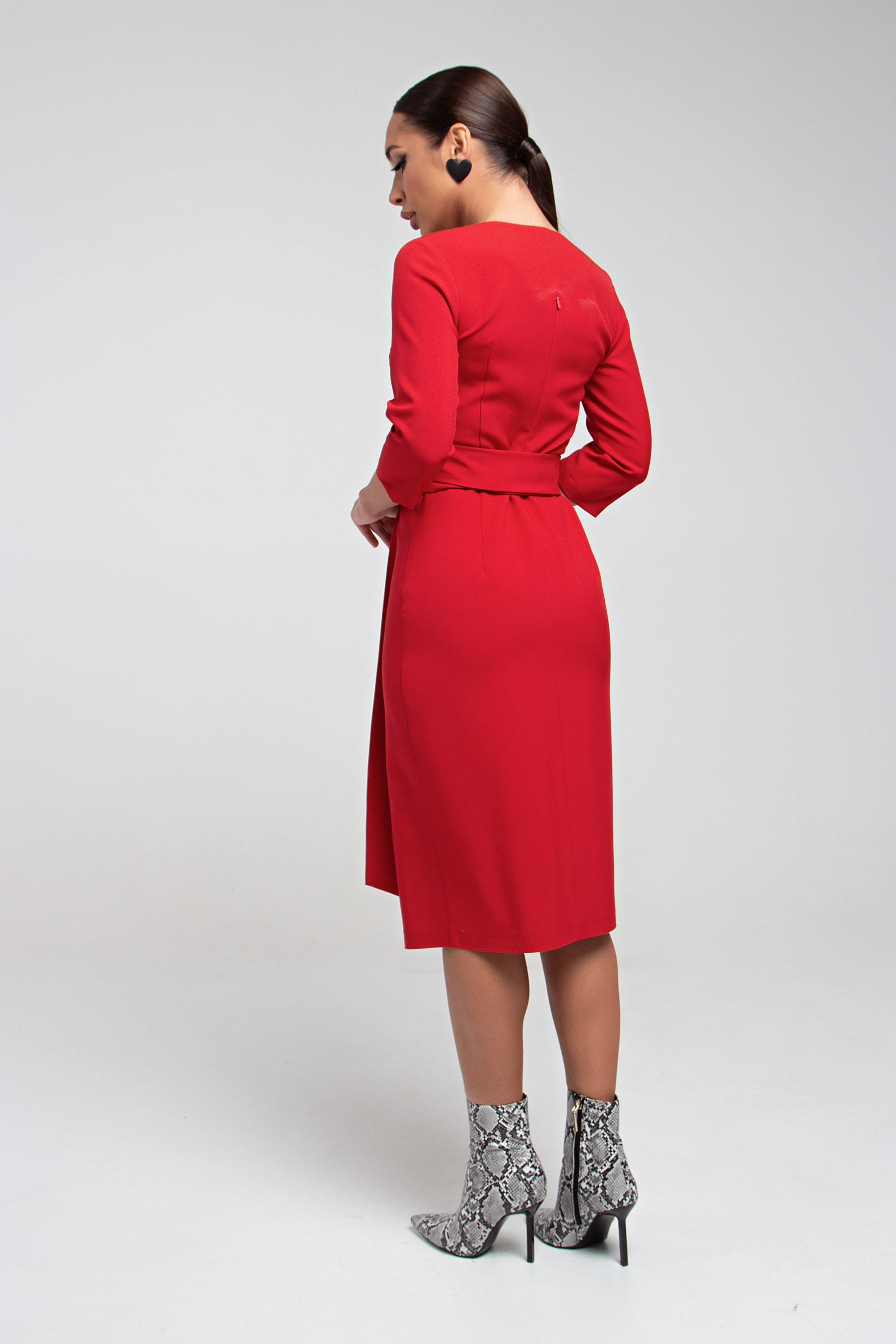 Платье 0315-01-02-02 Красный