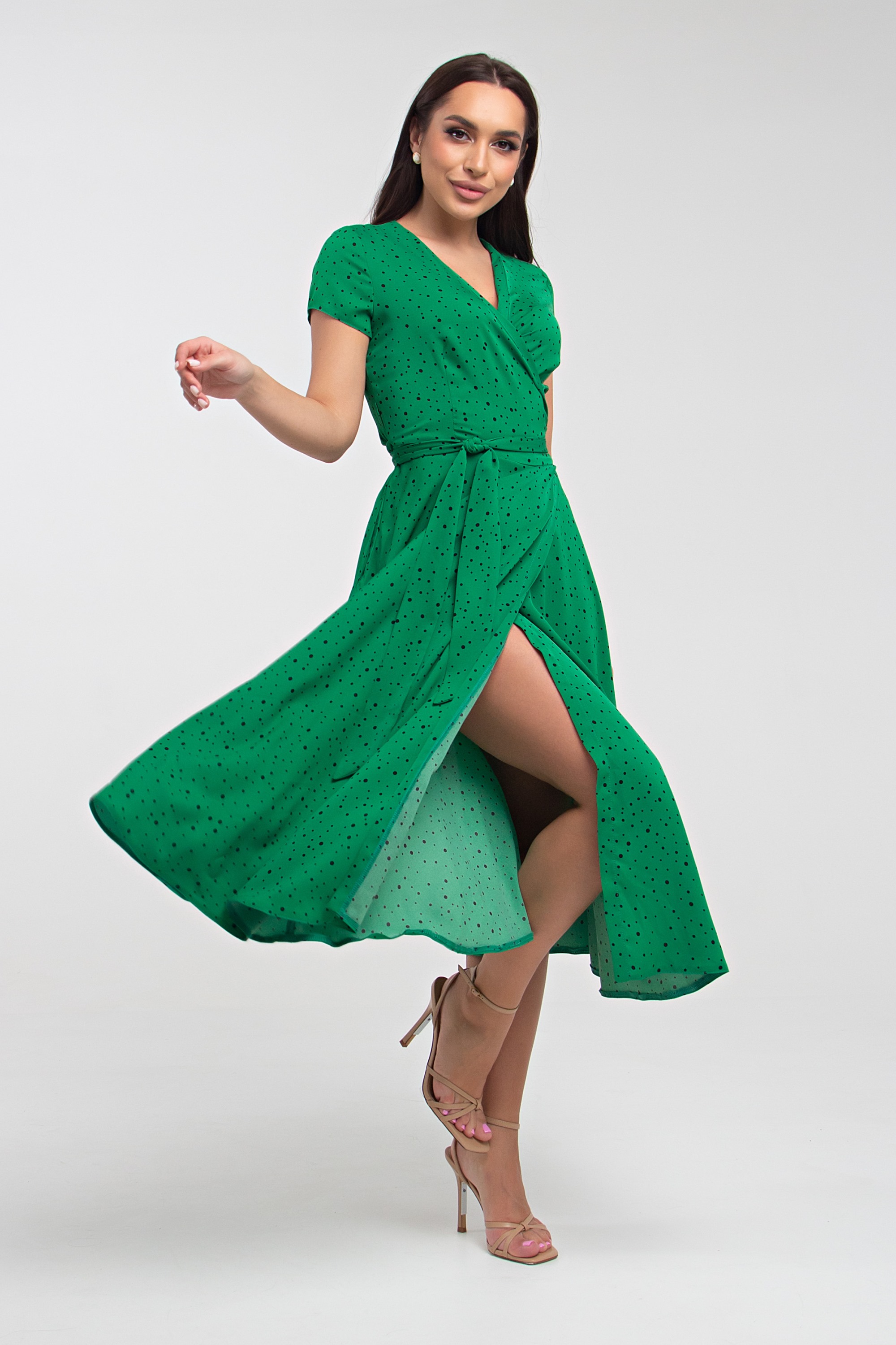 Платье 0275-01-27-06 Зеленый