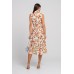 Платье 0302-01-48-04С Бежево-оранжевый Платье 0302-01-48-04С Бежево-оранжевый